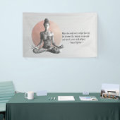 Reiki Master Lotus Pose Banner (Messeveranstaltung)