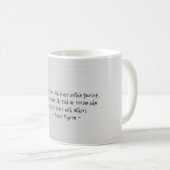 Reiki Master Lotus Pose Kaffeetasse (VorderseiteRechts)