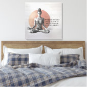 Reiki Master Lotus Pose Leinwanddruck (Insitu (Schlafzimmer))