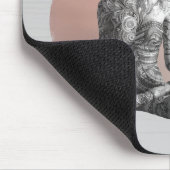 Reiki Master Lotus Pose Mousepad (Ecke)