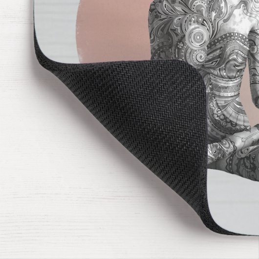 Reiki Master Lotus Pose Mousepad (Ecke)