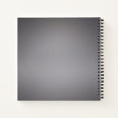 Reiki Master Lotus Pose Notizblock (Rückseite)