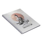 Reiki Master Lotus Pose Notizblock (Rechte Seite)