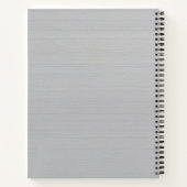 Reiki Master Lotus Pose Notizblock (Rückseite)