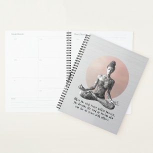 Reiki Master Lotus Pose Planer