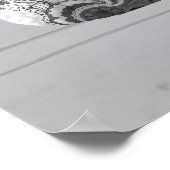 Reiki Master Lotus Pose Poster (Ecke)