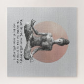 Reiki Master Lotus Pose Puzzle (Horizontal)