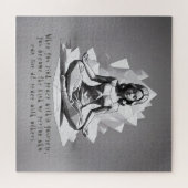 Reiki Master Lotus Pose Puzzle (Horizontal)