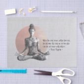 Reiki Master Lotus Pose Seidenpapier (Handwerk)