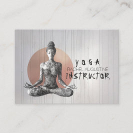 Reiki Master Lotus Pose Terminkarte