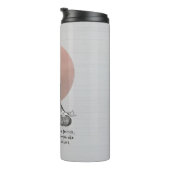 Reiki Master Lotus Pose Thermosbecher (Nach rechts gedreht)