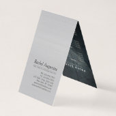 Reiki Master Lotus Pose Visitenkarten (Rückseite)