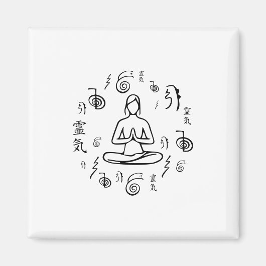 Reiki Master Magnet (Vorne)