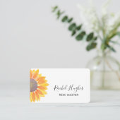 Reiki Master Modern Business Card Visitenkarte (Stehend Vorderseite)