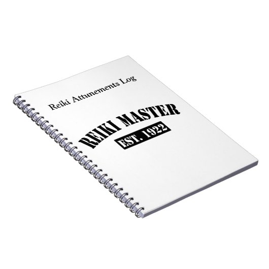 Reiki Master Notizblock (Rechte Seite)