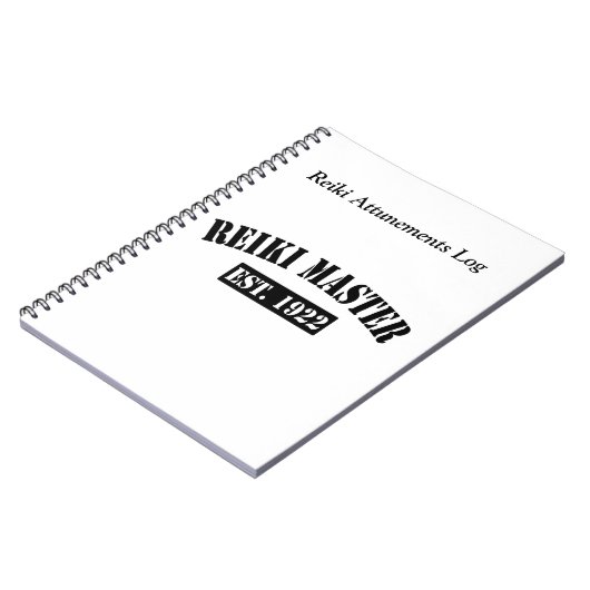 Reiki Master Notizblock (Linke Seite)