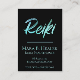 *~* Reiki Master oder Practitioner Energiehealer Visitenkarte