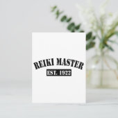 Reiki Master Postkarte (Stehend Vorderseite)