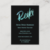 *~* Reiki Master Practitioner Heilenergie Visitenkarte (Rückseite)