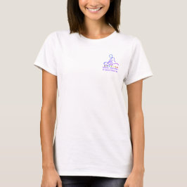 Reiki Master Practitioner Kontur White T-Shirt