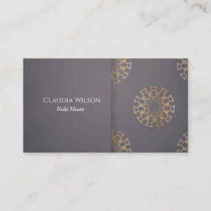 Reiki Master Spiritual Energy Healer Visitenkarte