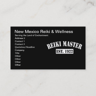 Reiki Master Terminkarte