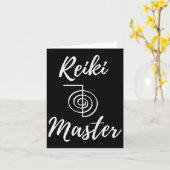 Reiki Master Wellness New Age Chakra Yoga Karte (Gelbe Blume)