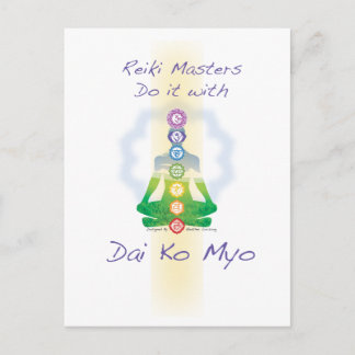 Reiki Masters machen es mit Dai Ko Myo Postkarte