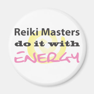 Reiki Masters tun es mit Energie Magnet
