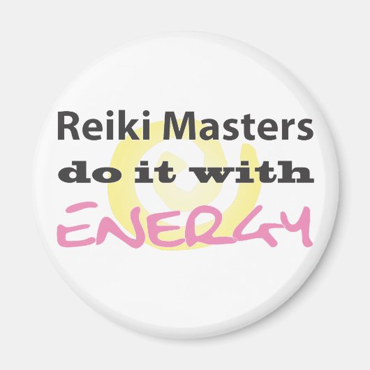 Reiki Masters tun es mit Energie Magnet (Vorne)