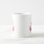 Reiki Masters tun es mit heilenden Händen Kaffeetasse (Mittel)