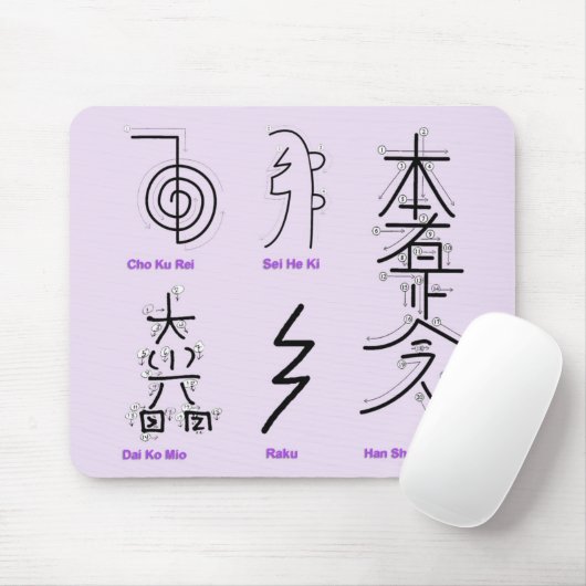 Reiki Mausunterlage Mousepad (Mit Mouse)