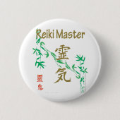 Reiki Meister Button (Vorderseite)