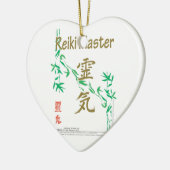Reiki Meister Keramikornament (Links)