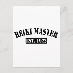 Reiki-Meister Postkarte