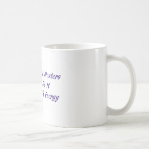 Reiki Meister tun es mit Energie Kaffeetasse