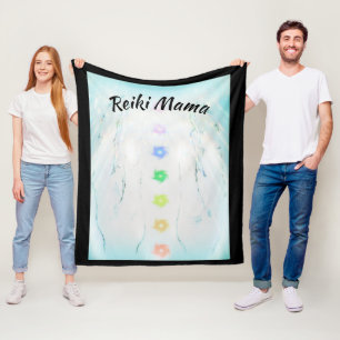 Reiki Mutter Fleecedecke
