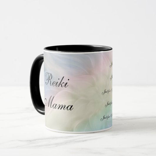 Reiki Mutter Tasse (Vorderseite Links)