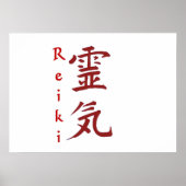 Reiki-Name-Poster Poster (Vorne)