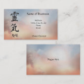 Reiki persönlich oder Visitenkarte (Vorne/Hinten)
