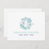 Reiki Postcard Postkarte (Vorne/Hinten)