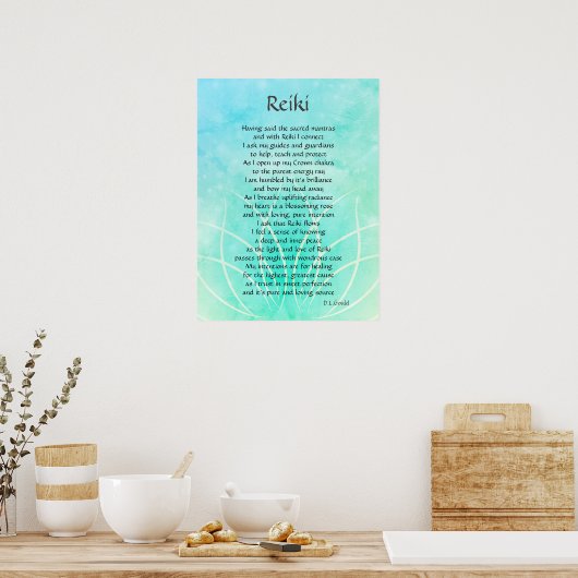 Reiki Poster (Küche)
