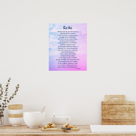 Reiki Poster (Küche)
