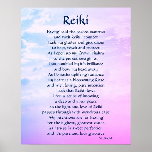 Reiki Poster (Vorne)