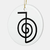 Reiki Power-Symbol Keramik Ornament (Links)