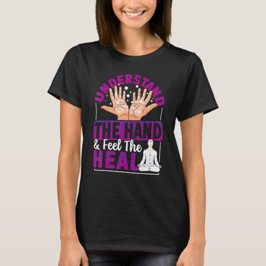 Reiki Practitioner for an Energy Healer T-Shirt (Vorderseite)