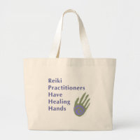 Reiki Practitioner haben heilende Hände