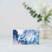 *~* Reiki Practitioner oder Master Energy Healer Visitenkarte (Stehend Vorderseite)