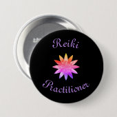 Reiki Praktiker Button (Vorne & Hinten)