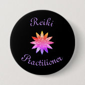 Reiki Praktiker Button (Vorderseite)